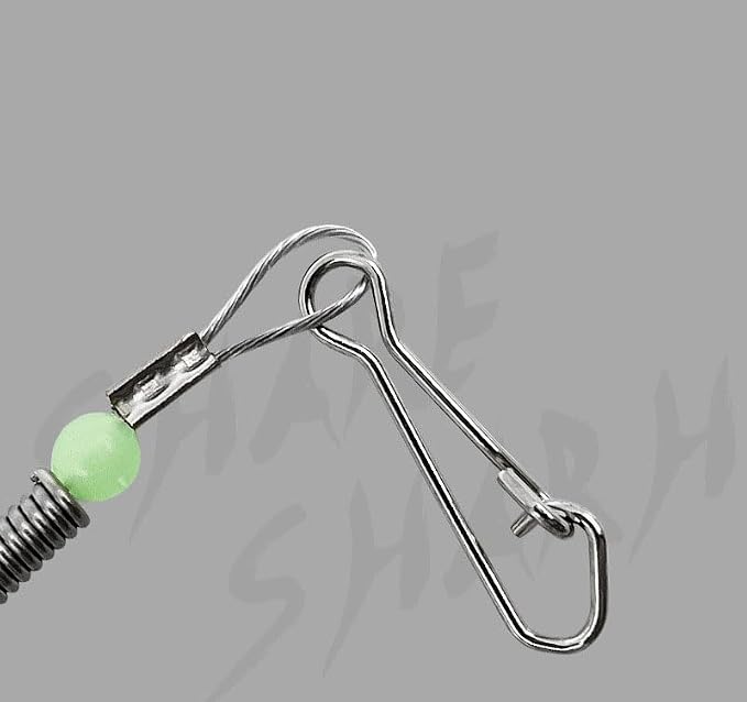 10 pcs 25" Surf Fishing Leaders, Target Bull Red Drum Small Sharks, Hand Tied