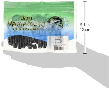 Yamamoto 4"/5" Double Tail Grub Soft Plastic Fishing Angling Swimbait Lures with Crawfish Design - 20 Pack