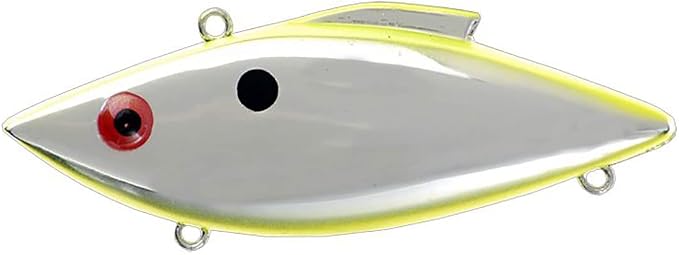Bill Lewis Lures Lifelike Rat-L-Trap Magnum Trap 3/4 OZ Lipless Crankbait Fishing Wobble Freshwater Lure for Black Bass