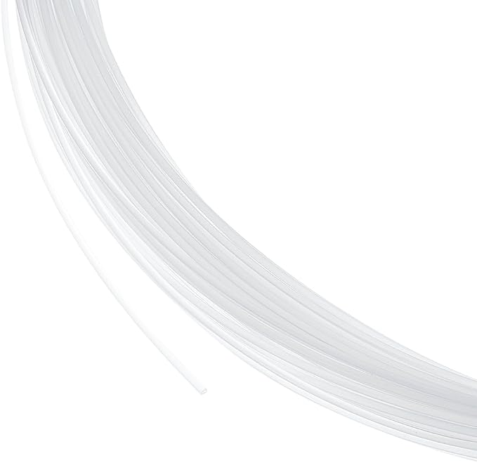 BENECREAT 1.5mm 38.28 Yards Transparent Nylon Monofilament Fishing Line for Fishing, Hat Brims, Jewellery Making
