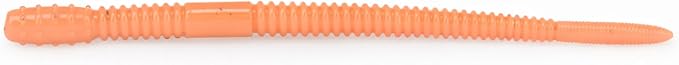10Pcs Soft Plastic Worms for Bass Fishing, Multicolor Stick Worm Set, Freshwater Fishing Bait