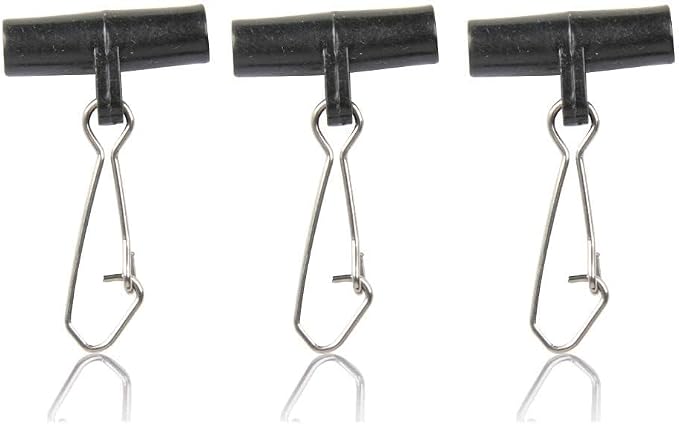 Dr.Fish Sinker Slides for Fishing, Sinker Weight Silder Line Slide Sleeve Swivel Duo Lock Snaps for Saltwater Surf Bottom Fishing Fish Fider Rig Catfish Rig