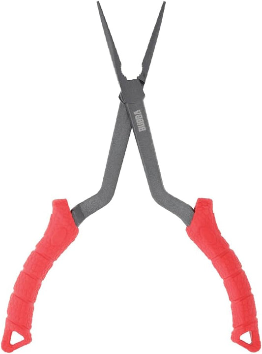 Bubba Forged Fishing Pliers with Cross Arm Design, Non-Slip Grip, Corrosion Resistant, Forged Steel, 11", For Fishing