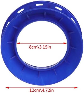 5 Pcs Fishing Line Coiling Plate Wire Winding Rings Reel Plastics Handle Wire Winding Hand Reel Fishing Accessory