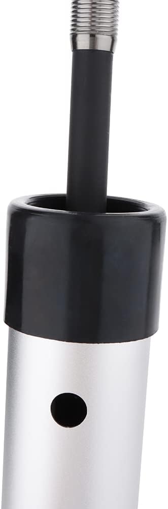 8 Pcs Black Rubber Fishing Rod Holder Tube Insert Protector, Fit 2" Tube(50mm to 51mm)