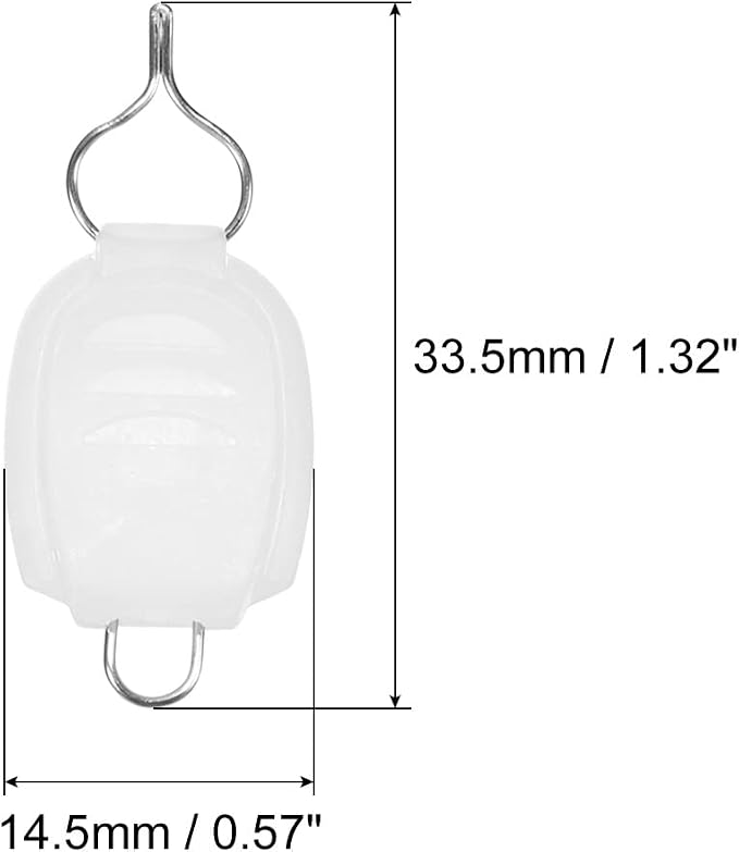 PATIKIL Fishing Line Holders, Baitcasting Reel Fishing Line Holder Clip Buckle Stopper Line Keeper Accessories