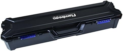 Flambeau Outdoors 4455BB Rod Bunk Box, Portable Fishing Rod Storage, Black