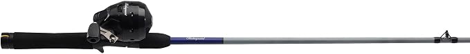 Shakespeare Catch More Fish Spincast Reel and Fishing Rod Combo with Kit