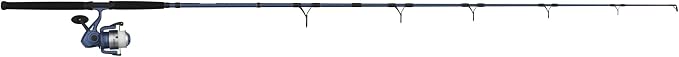 Zebco Blue Runner Spinning Reel and Rod Combo, 2-Piece Fishing Rod