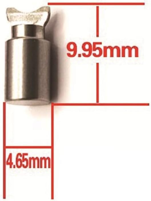 Pack of 2 Replacement Parts New Chrome Pawl Reel Part for Abu Garcia C3 C4 Daiwa Series Gear