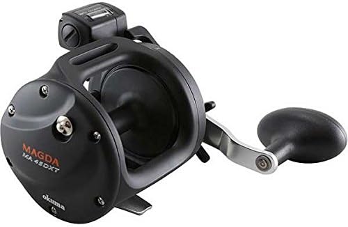 Okuma MA-30DLXT New Magda Linecounter Reel, Left Hand,Black