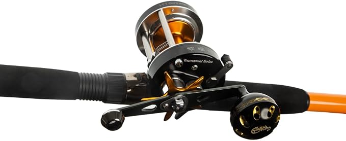 Catfish Pro Tournament Series Power Handle for 600CTS, Fishing for Fun Reel, Abu Garcia Ambassadeur C3/C4/S/SX 5000-6600 | Premium Fishing Handle | Baitcaster Enhances Reel Performance & Comfort