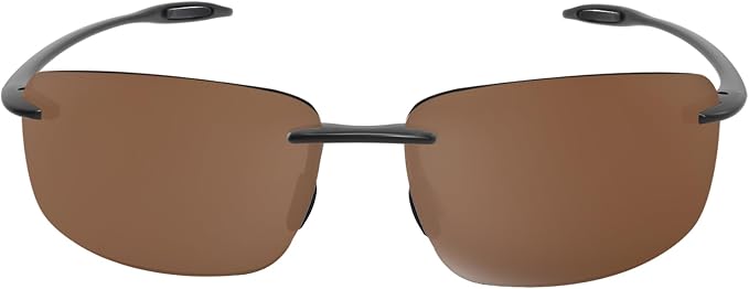 JULI Sports Sunglasses for Men Women Tr90 Rimless Frame for Running Fishing Golf Surf Driving MJ8009