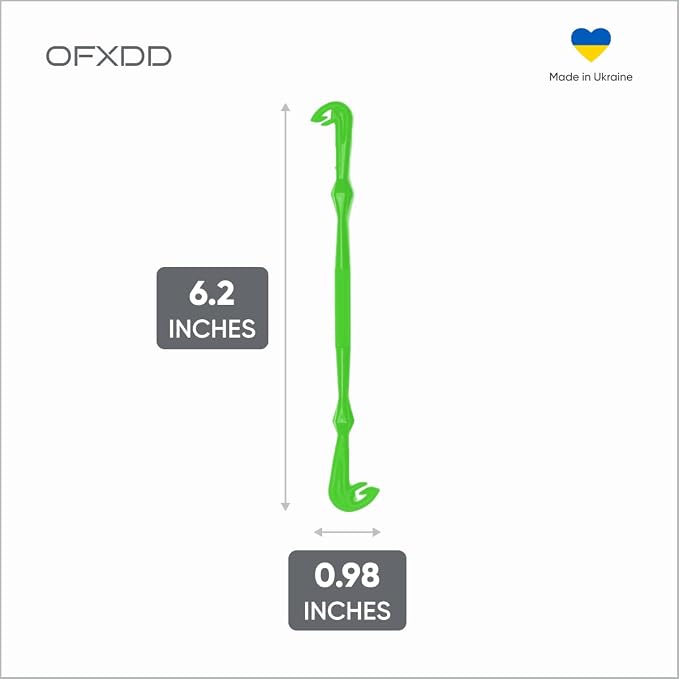 Loop Tyer - Hook Loop Tyer for Fishing - Plastic Fishing Line Knot Tying Tool, 2 Pcs Red & 2 Pcs Green & 2 Pcs Yellow