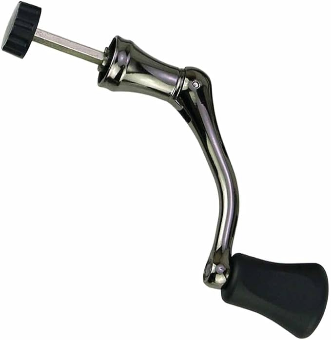 Rotate the Reel Handle；Fishing Reel knob Power Handle | Made of aluminum alloy, it is of good quality, sturdy and durable.