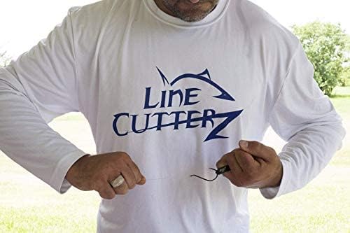 LINE CUTTERZ Pro Fish Gear Aluminum, Super Lightweight Hook Holder Ring Pulls Knots Tight Safely