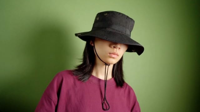 Xtinmee 20 Pcs Boonie Hat Bulk Wide Brim Bucket Hat Safari Hats Outdoor Sun Hats for Hiking Camping with Adjustable Strap