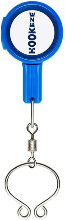 HOOK-EZE Fishing Knot Tying Tool (1 Pack), Fly Fishing Accessories Tie Fishing Line to Hooks, Fishing Gear and Equipment, Fishing Gifts Stocking Stuffers & Gadgets Tackle for Men