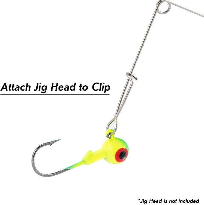 50 pcs Fishing Spinnerbait Shaft Wire Stainless Steel Spinner Lure Making Supplies Bass Jig Head Hook Spinner Blade Freshwater