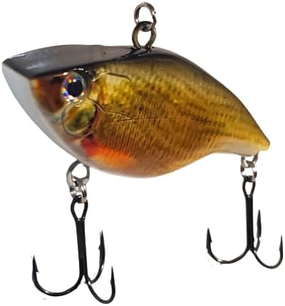 2 3/4" DDT Lipless Crankbait for Bass Fishing Lure Vibe Trap Crank Bait Lifelike Bait Sink