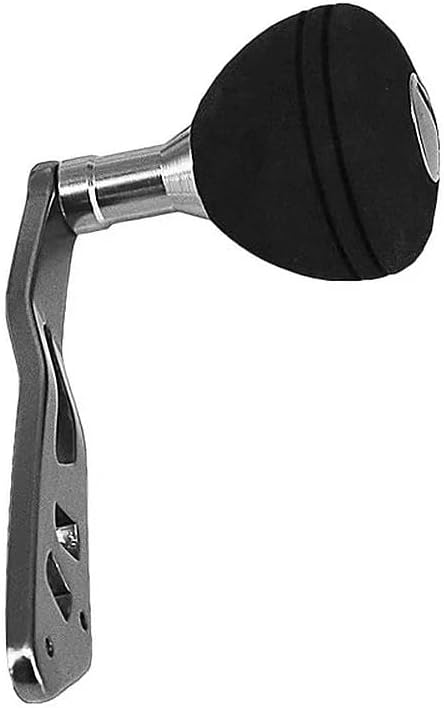 3 Pcs Fishing Reel Handle Replacement Parts, Sturdy Power Handle Knob Set for Repairing Baitcasting, Drum, and Conventional Reels. Provides Comfortable Grip for Smooth Cranking.