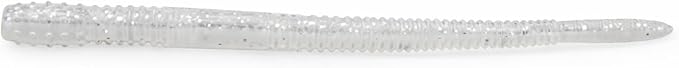 10Pcs Soft Plastic Worms for Bass Fishing, Multicolor Stick Worm Set, Freshwater Fishing Bait