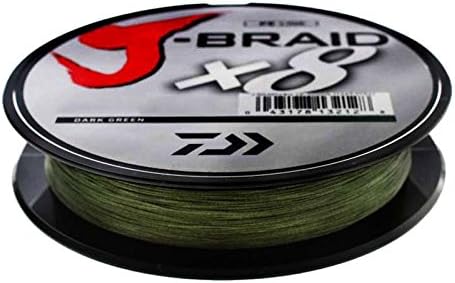 Daiwa J-Braid 150M 8-Strand Woven Round Braid Line
