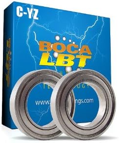 BOCA BEARING - Compatible/Replacement for Abu Garcia 6500 Cs Rocket Baitcaster Ceramic Lightning Fishing Reel Bearings #FR-162C-Y