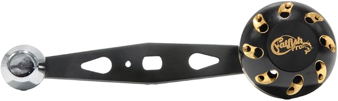 Catfish Pro Tournament Series Power Handle for 600CTS, Fishing for Fun Reel, Abu Garcia Ambassadeur C3/C4/S/SX 5000-6600 | Premium Fishing Handle | Baitcaster Enhances Reel Performance & Comfort