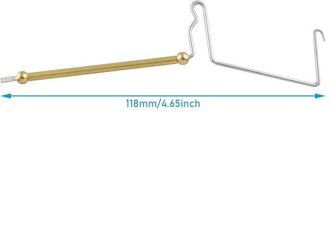 Rotary Whip Finisher Wire Threader, Hackle Plier, Bodkin, Fly Fishing Lure Making Accessories Fly Tying Tools Lures Making