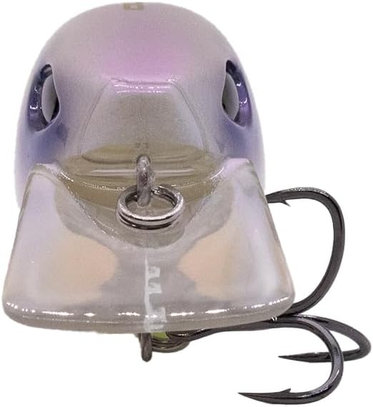 Duckett Fishing Squarebill Crankbait, Shallow Water Bass Lure with Aggressive Action and Deflections