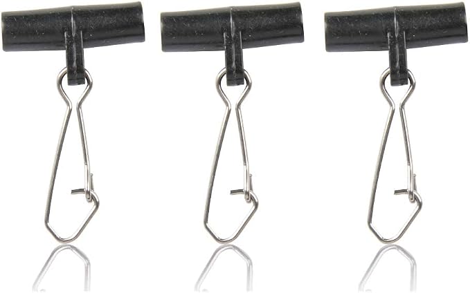 Dr.Fish Sinker Slides for Fishing, Sinker Weight Silder Line Slide Sleeve Swivel Duo Lock Snaps for Saltwater Surf Bottom Fishing Fish Fider Rig Catfish Rig