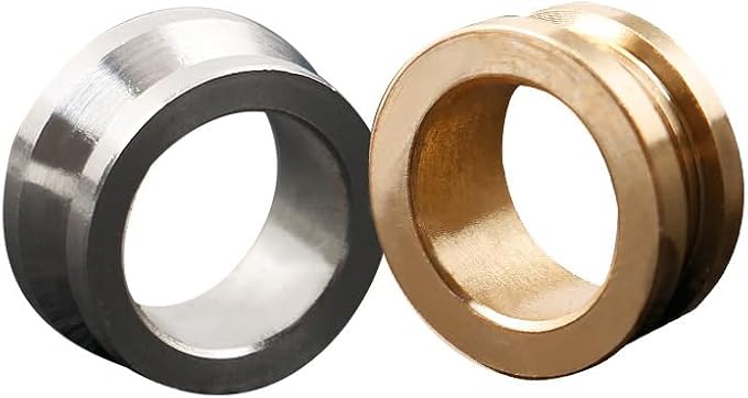 Pack of 2 Replacement Parts Brass Fishing Line Roller for Fishing Reel Part&Repair Smooth Accessory