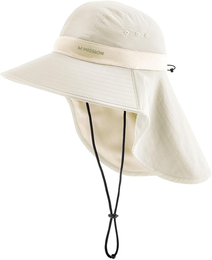 Cooling Sun Defender Sun Hat, UPF 50 UV Protection for Men Women, Wide Brim Outdoor Hat for Hiking, Fishing, Beach, Gardening