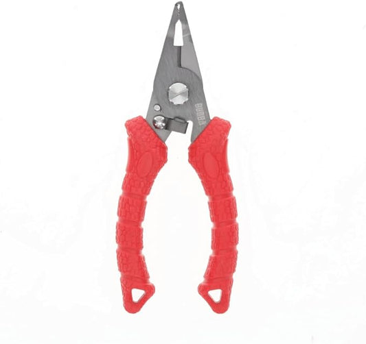Bubba Split Ring Pliers with Micro Serrated Line Cutters, Precise Tip, Stainless Steel Construction, 6", For Fishing, Line Cutting