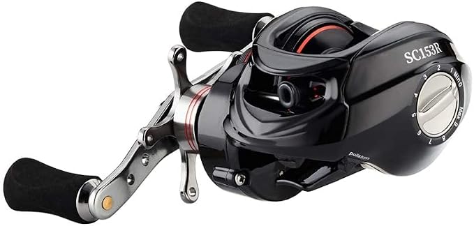 Fishdrops Baitcaster Reel Ultra-Light Baitcasting Fishing Reel, 7.0:1 Gear Ratio, 12.12LB Drag Magnetic Brake, Smooth 11+1BB, Freshwater & Saltwater and Affordable Low Profile Bait Caster Reel