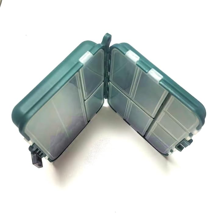 KALAVARMA Waterproof Fishing Lure Box Spoon Hooks Baits Storage Tackle Box Containers for Casting Fishing Fly Fishing