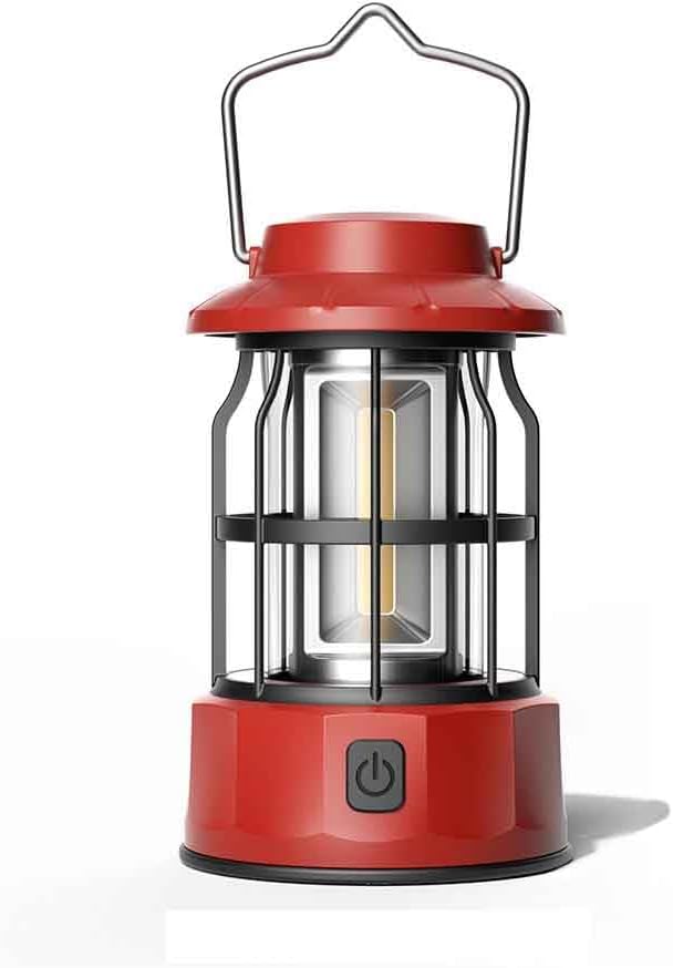 Outdoor Rechargeable Camping Lantern , Adjustable Waterproof Emergency Light , Ideal for Outdoor Survival, Fishing, Hurricanes, and Adventures