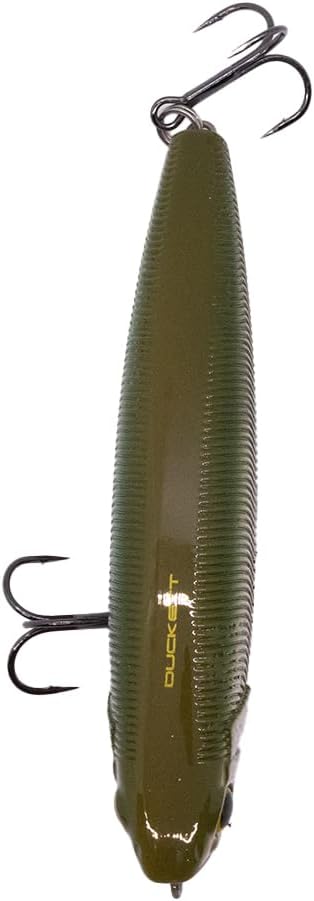Duckett Fishing Super Sound 110 Topwater, High-Impact Walking Lure for Attracting Aggressive Bass Strikes