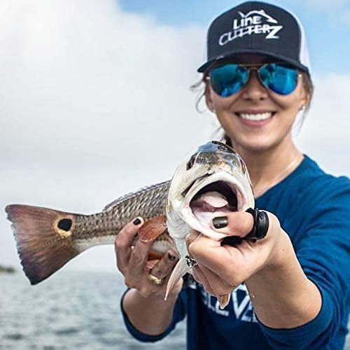Line Cutterz Rust-Free Patented Ceramic Blade Ring Quick Fishing Line Cutter