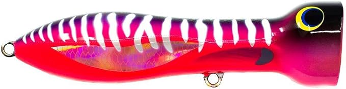 Nomad Design Chug Norris Topwater Popper Lure Collection – Floating Offshore Saltwater Surface Fishing Plug - Durable HD Body for Big Game - Realistic Splash & Erratic Action