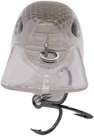 Duckett Fishing Squarebill Crankbait, Shallow Water Bass Lure with Aggressive Action and Deflections