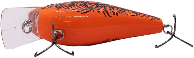 Duckett Fishing Squarebill Crankbait, Shallow Water Bass Lure with Aggressive Action and Deflections
