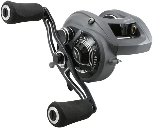 Okuma Komodo SS Large Capacity Aluminum Frame Stainless Steel Gears Low Profile Baitcaster