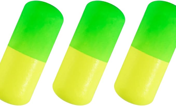 Dr.Fish 30 Pack Fishing Rig Floats Pompano Floats Walleye Rig Lure Making Accessories Surf Fishing Foam Snell Bobbers