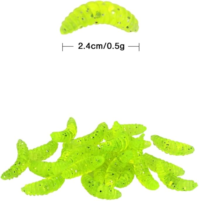 100pcs Fresh Water Fishing Bait, Soft Plastic Worms, Bass Fishing Worms, Soft Bait Shad Fishing Lures, Worm Baits