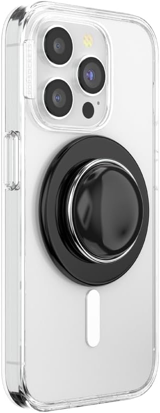 PopSockets Phone Grip for MagSafe, Magnetic Holder, Phone Stand, Black - BonBon Black