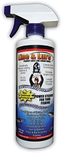 KVD Line and Lure Conditioner | Fishing Line Conditioner Spray for Your Freshwater or Saltwater Fishing Reel, Rod and Tackle Kit | Works on Braid, Monofilament and Fluorocarbon Fishing Line