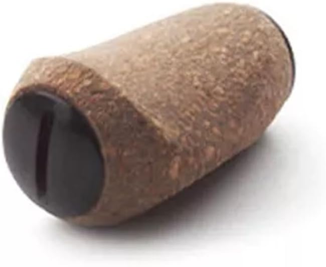 Reel Handle Knob Compatible with Abu Shimano Daiwa Soft Rubber Cork Wood Spinning Baitcasting
