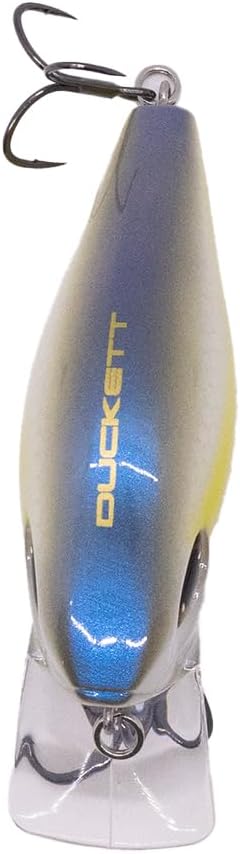 Duckett Fishing Squarebill Crankbait, Shallow Water Bass Lure with Aggressive Action and Deflections